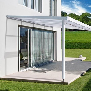 Gutta Premium Terrassendach 410,2 x 406 cm weiß PC klar 16 mm GLO784104056