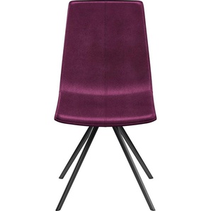GWINNER Stuhl Aria (1 St), wahlweise mit Drehfunktion, hochwertiges Metallgestell, Handgefertigt