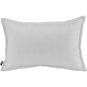 Dekokissen H.O.C.K. Bizantina Dekokissen_Sitzkissen_Kissenhüllen Gr. B/L: 40 cm x 60 cm, 1 St., Polyacryl-Polyester, weiß (weiß, ecru, white, unifarben) Dekokissen uni Kopfkissen mit umlaufender Biese