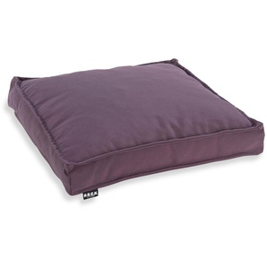 Stuhlkissen H.O.C.K. Classic Uni Outdoor Dekokissen_Sitzkissen_Kissenhüllen Gr. B/L: 50 cm x 50 cm, 1 St., Polyacryl (dralon), lila (mauve, bedruckt) Outdoorkissen Stuhlkissen Kopfkissen 50505 cm
