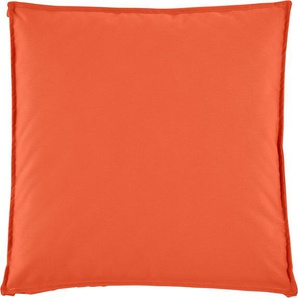 Stuhlkissen H.O.C.K. Classic Uni Outdoor Dekokissen_Sitzkissen_Kissenhüllen Gr. B/L: 50 cm x 50 cm, 1 St., Polyacryl (dralon), orange (orange, unifarben) Outdoorkissen Stuhlkissen Kopfkissen 50505 cm