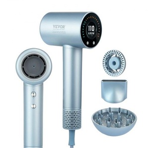 Haartrockner 1500-1800 W Haarföhn 105.000U/min Föhn Trockner Haare 20,0 m/s Windgeschwindigkeit Dryer 75,0 dB Geräuschpegel Haarfön mit 4 Wärmeeinstellungen und 3 Windgeschwindigkeiten GSCFJ1800WWSZYI9NV2