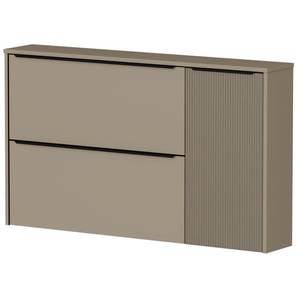 Hänge-Kommode Brera, taupe, inkl. Schuhkörbe
