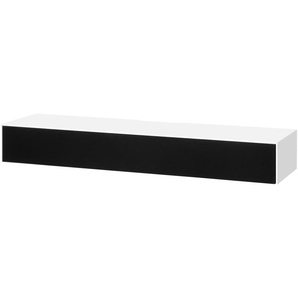 Hänge-TV-Lowboard  Stream Premium ¦ weiß ¦ Maße (cm): B: 160 H: 22 T: 43.0