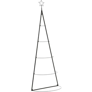 Hänge-Weihnachtsbaum SCHNEIDER Weihnachtsdeko Dekohänger Gr. B/H/T: 56 cm x 160 cm x 30 cm, schwarz Deko-Weihnachtsbaum Weihnachtsdekoration Dekoweihnachtsbäume Dekohänger Wand-Objekt, Höhe 160 cm