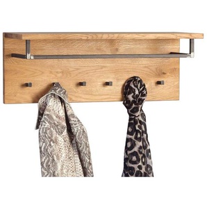 Hängegarderobe aus Wildeiche Massivholz 80 cm