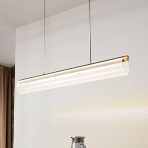 Hängelampe Alania Lucande, dimmbar, klar / transparent, für Wohn- / Esszimmer, Kunststoff, Modern 10031256
