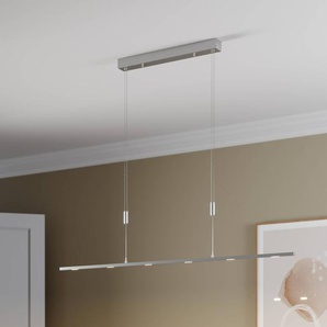 Hängelampe Arnik Lucande, dimmbar, alu / grau / zink, für Wohn- / Esszimmer, Metall, Modern 9621936