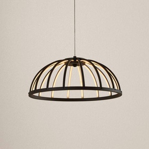 Hängelampe Attea Lucande, dimmbar, schwarz, für Wohn- / Esszimmer, Aluminium, Modern 10031327