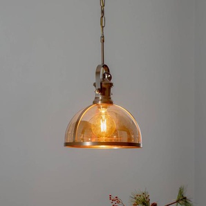 Hängelampe AV-5063-1E Avonni, dimmbar, bronze / altmessing, für Wohn- / Esszimmer, Metall, Pendelleuchte