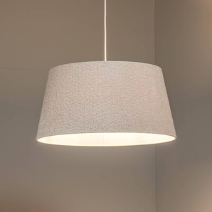 Hängelampe Boucle Euluna, dimmbar, creme / amber, für Wohn- / Esszimmer, Textil / Stoff / Seide, Pendelleuchte 601474