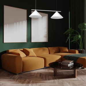 Hängelampe Capital Eko-Light, dimmbar, weiß / opal, für Wohn- / Esszimmer, Metall, Modern, Pendelleuchte MLP0943