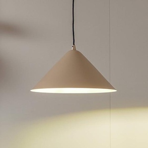 Hängelampe Clarine Lindby, dimmbar, creme / amber, für Wohn- / Esszimmer, Metall, Modern, Pendelleuchte 10030895