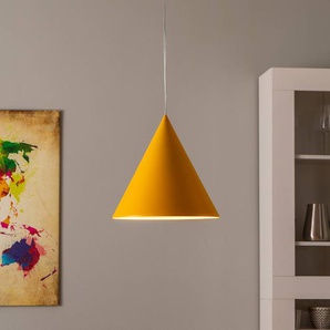 Hängelampe Cono TK Lighting, dimmbar, gelb / orange, für Wohn- / Esszimmer, Metall, Modern, Pendelleuchte 3281