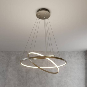 Hängelampe Ezana Lucande, dimmbar, alu / grau / zink, für Wohn- / Esszimmer, Metall, Modern 9624256