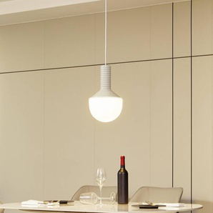 Hängelampe Florine Lucande, dimmbar, alu / grau / zink, für Wohn- / Esszimmer, Keramik, Design, Pendelleuchte 10025871