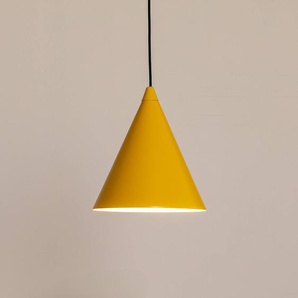 Hängelampe Form ALDEX, dimmbar, gelb / orange, für Wohn- / Esszimmer, Metall, Pendelleuchte 1108G14