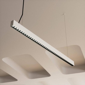 Hängelampe Jolinda slim Arcchio, dimmbar, alu / grau / zink, für Arbeitszimmer / Büro, Aluminium, Modern 9968018