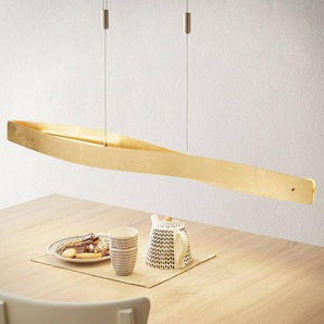 Hängelampe Lian Quitani, dimmbar, messing / gold, für Wohn- / Esszimmer, Aluminium, Design 294.1