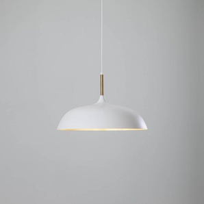 Hängelampe Lincoln Eko-Light, dimmbar, weiß / opal, für Wohn- / Esszimmer, Metall, Pendelleuchte MLP7899