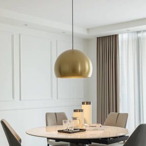Hängelampe Lythara Lucande, messing / gold, für Wohn- / Esszimmer, Aluminium, Design 10014836