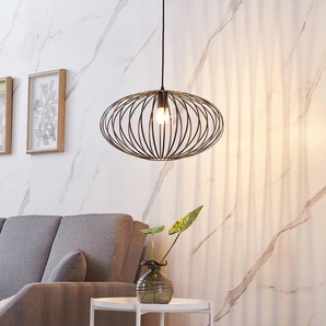 Hängelampe Maivi Lindby, dimmbar, schwarz, für Wohn- / Esszimmer, Metall, Modern, Pendelleuchte 10012910