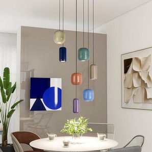 Hängelampe Narion Lucande, dimmbar, Multicolour, für Wohn- / Esszimmer, Metall, Design, Pendelleuchte 10019953