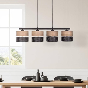 Hängelampe Nicol TK Lighting, dimmbar, Holz hell, für Wohn- / Esszimmer, Modern, Pendelleuchte 4802