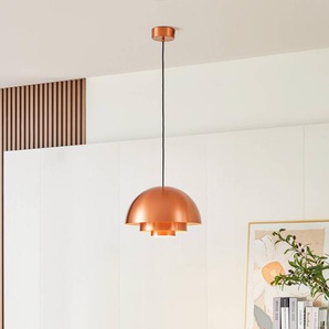 Hängelampe Nymara Lucande, kupfer, für Wohn- / Esszimmer, Aluminium, Design 10014878