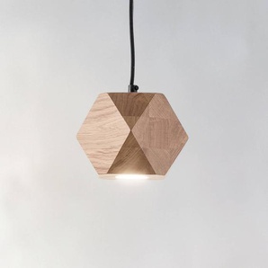 Hängelampe Peach Puff Envostar, dimmbar, Holz hell, für Wohn- / Esszimmer, Holz, Modern, Pendelleuchte LW.1011