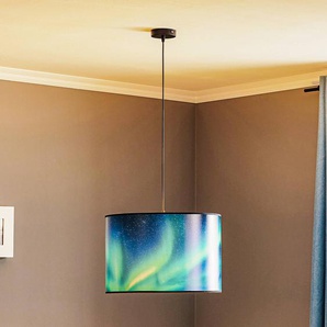 Hängelampe Print L Duolla, dimmbar, Multicolour, für Wohn- / Esszimmer, Kunststoff, Junges Wohnen, Pendelleuchte 81457