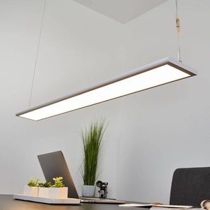 Hängelampe Samu Arcchio, dimmbar, weiß / opal, für Arbeitszimmer / Büro, Kunststoff, Modern 9967020