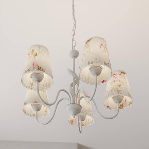 Hängelampe Sara Lamkur, dimmbar, Multicolour, für Wohn- / Esszimmer, Metall, Landhaus / Rustikal, Pendelleuchte LW720969