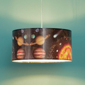 Hängelampe Space Maco Design, dimmbar, Multicolour, für Kinderzimmer, Kunststoff, Pendelleuchte foto-175-40cm