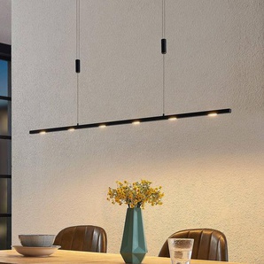 Hängelampe Stakato Lucande, dimmbar, schwarz, für Wohn- / Esszimmer, Metall, Modern 9627601