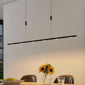 Hängelampe Stakato Lucande, dimmbar, schwarz, für Wohn- / Esszimmer, Metall, Modern 9627602