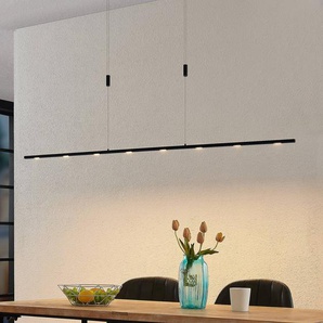Hängelampe Stakato Lucande, dimmbar, schwarz, für Wohn- / Esszimmer, Metall, Modern 9627603