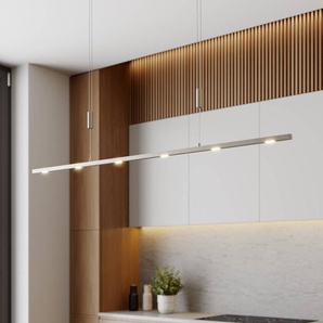 Hängelampe Tolu Quitani, dimmbar, alu / grau / zink, für Wohn- / Esszimmer, Aluminium, Modern 150.2