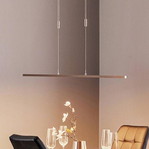 Hängelampe Tolu Quitani, dimmbar, alu / grau / zink, für Wohn- / Esszimmer, Aluminium, Modern 6722658