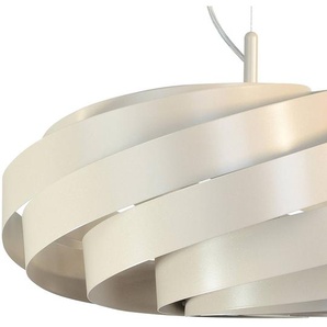 Hängelampe Vento Euluna, dimmbar, creme / amber, für Wohn- / Esszimmer, Metall, Modern, Pendelleuchte 5524beige