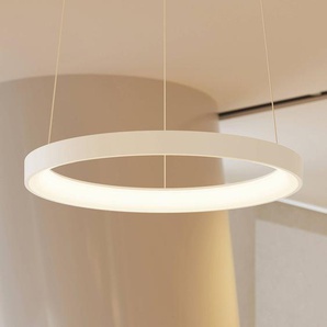 Hängelampe Vivy Arcchio, dimmbar, weiß / opal, für Küche, Metall, Modern 9939020