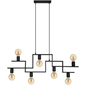 Hängeleuchte EGLO FEMBARD Lampen Gr. 7 flammig, Höhe: 110 cm, schwarz Pendelleuchten und Hängeleuchten