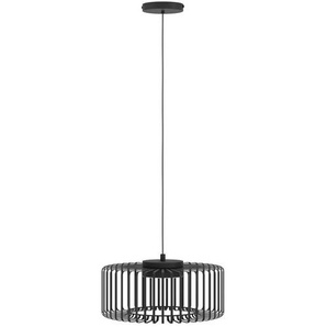 Hängeleuchte EGLO GINESTRONE-Z Lampen Gr. Ø 45,00 cm Höhe: 110,00 cm, schwarz-weiß (schwarz weiß) LED Hängeleuchten und Pendelleuchten