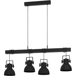 Hängeleuchte EGLO SHIREBROOK Lampen Gr. Höhe: 110,00 cm, schwarz Pendelleuchten und Hängeleuchten