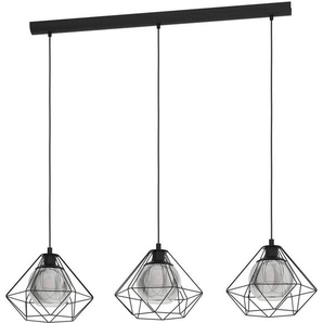 Hängeleuchte EGLO VERNHAM Lampen Gr. 3 flammig, Höhe: 110 cm, schwarz Pendelleuchten und Hängeleuchten
