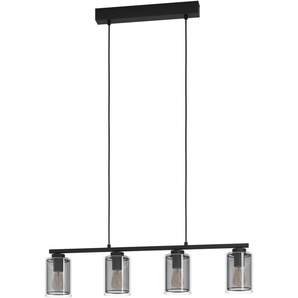 Hängeleuchte EGLO ZOCABON Lampen Gr. Höhe: 110,00 cm, schwarz Pendelleuchten und Hängeleuchten Hängeleuchte in aus Stahl - exkl. E27 40W
