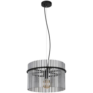 Hängeleuchte Gorley, Grau, Schwarz, Metall, Kunststoff, Glas, 150 cm, Lampen & Leuchten, Innenbeleuchtung, Hängelampen, Pendelleuchten