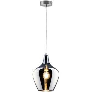 Hängeleuchte, Grau, Glas, 150 cm, höhenverstellbar, Lampen & Leuchten, Innenbeleuchtung, Hängelampen, Esstischlampen