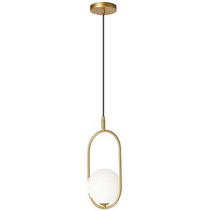 Xxxl Hängeleuchte, Weiß, Metall, Glas, 15x120x18.5 cm, Lampen & Leuchten, Innenbeleuchtung, Hängelampen, Pendelleuchten