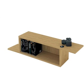 Hängeregal  Hygge Oak ¦ holzfarben ¦ Maße (cm): B: 130 H: 25 T: 25.0